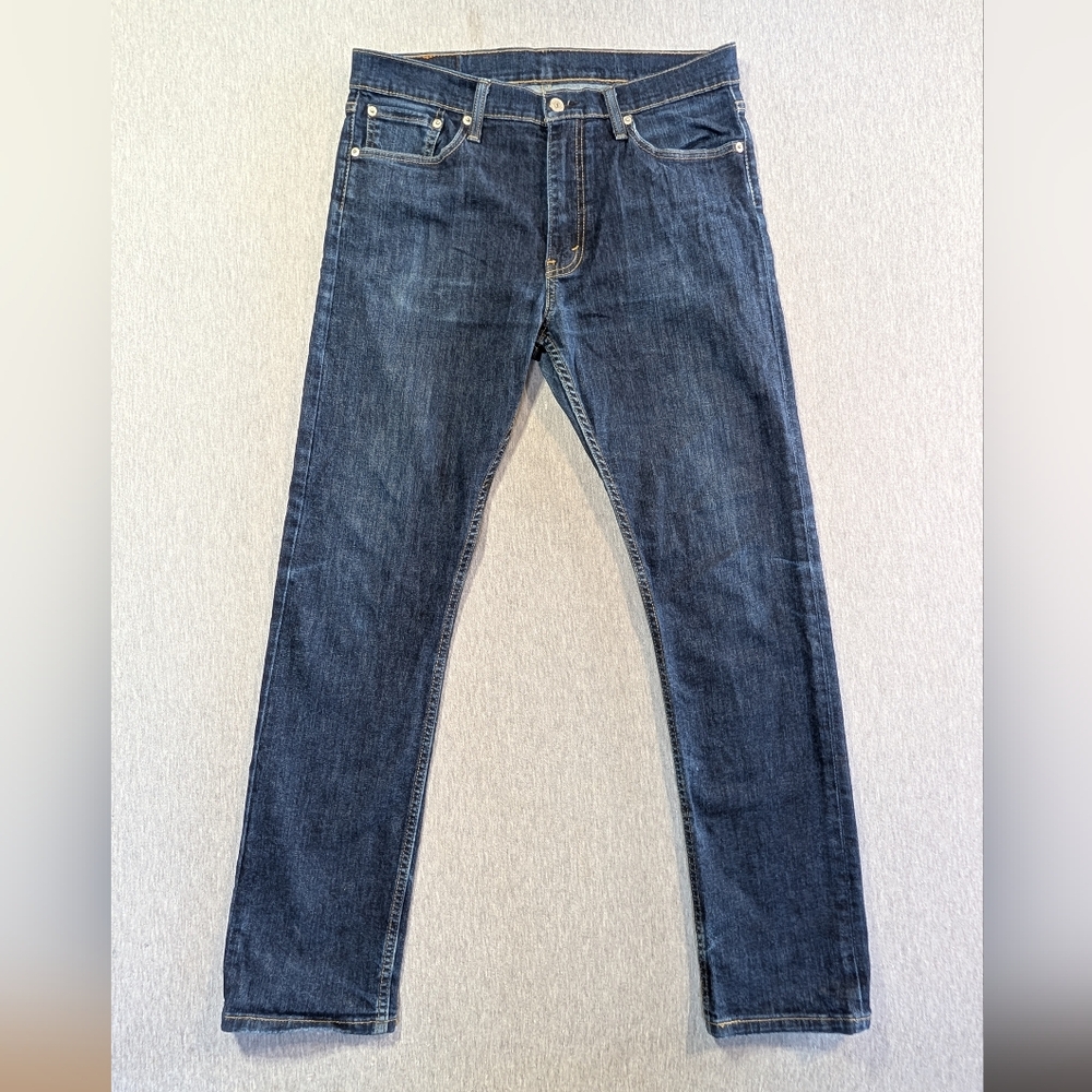 Levi's 513 Slim Straight Jeans Men's 33 X 32 Blue
